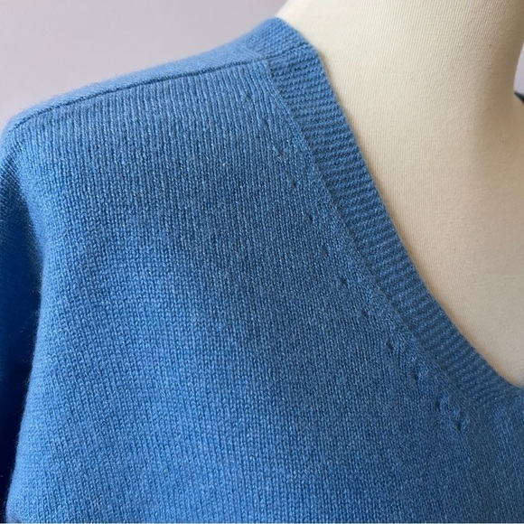 J MCLAUGHLIN ARYA CASHMERE SWEATER V NECK BACK QUIET LUXURY MODERN CHIC SPORT XS - Picture 6 of 12